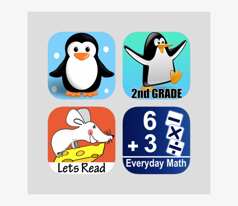 Montessori Learning Hook On Reading And Games For First - Penguin, transparent png download