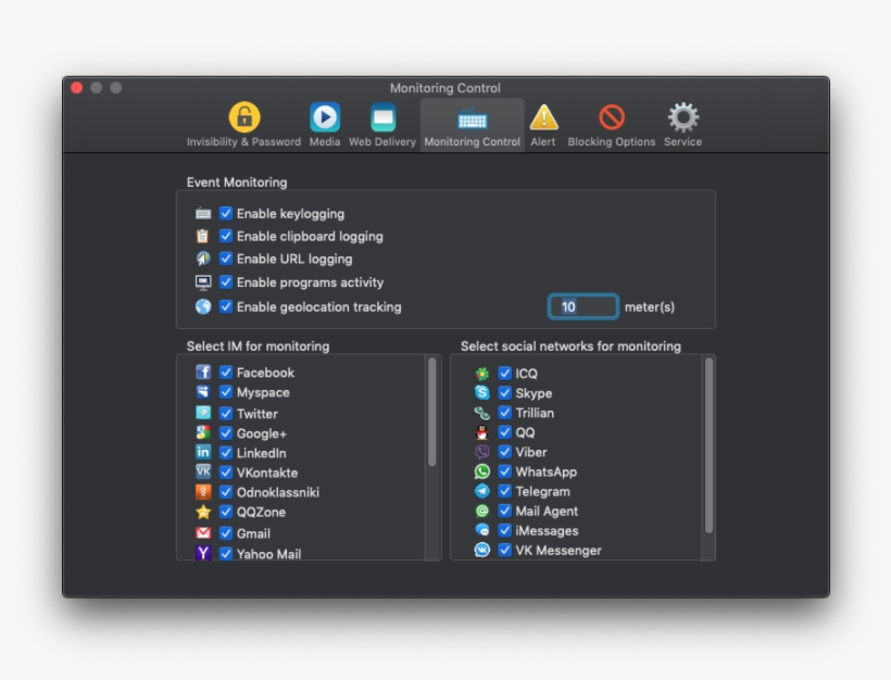 Spyrix Keylogger For Mac - Mac Os Mojave Login Screen, transparent png download
