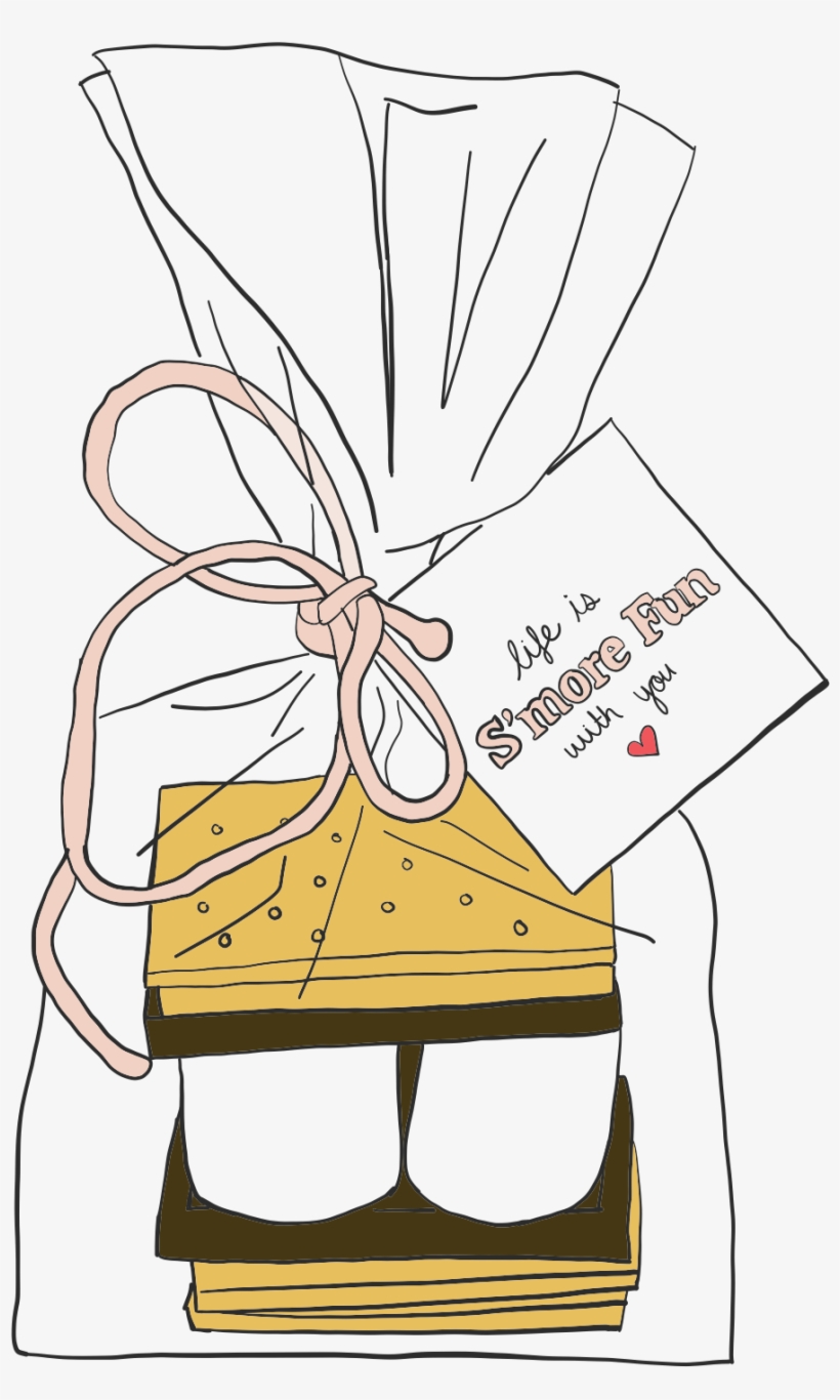 S'mores Baggie - Illustration, transparent png download