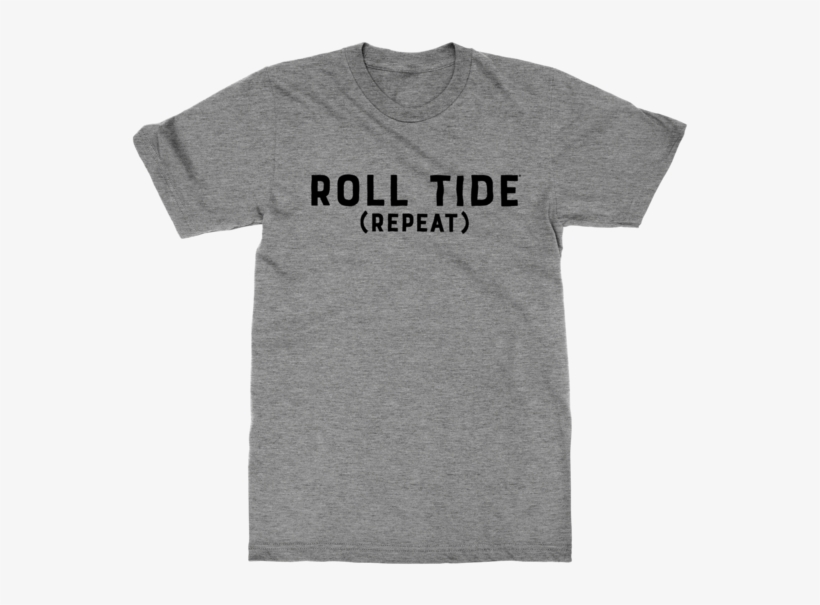 Roll Tide Repeat The Crimson Locker - Usmc Gray Shirt, transparent png download