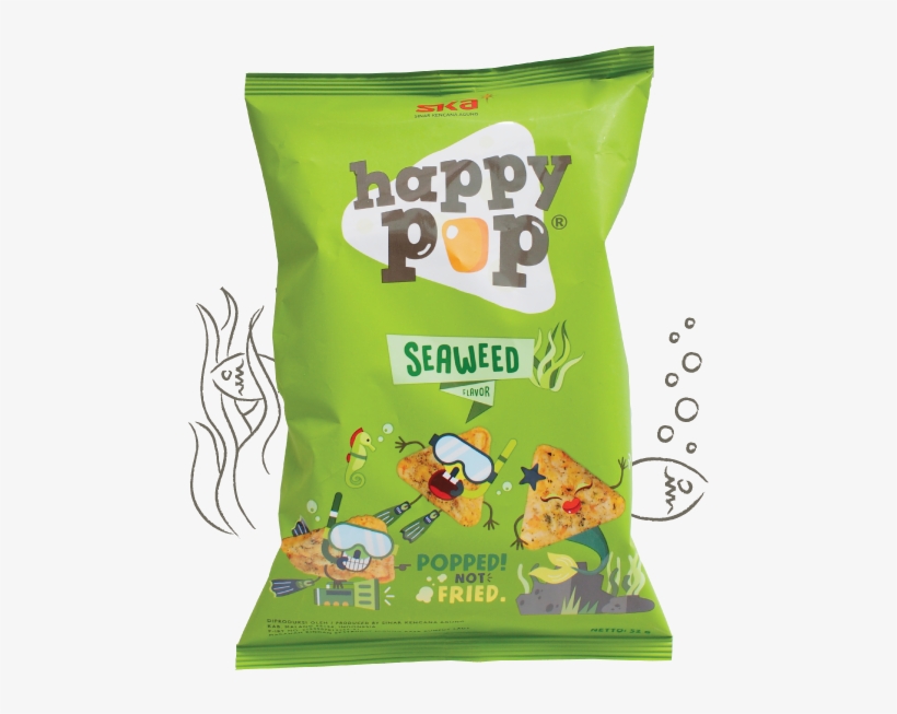 Get The Happiness - Happy Pop Seaweed, transparent png download