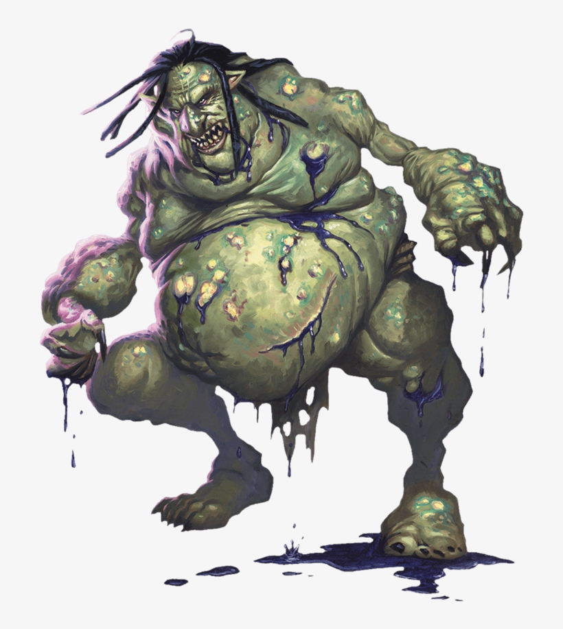 7 - Mordenkainen's Tome Of Foes Troll, transparent png download