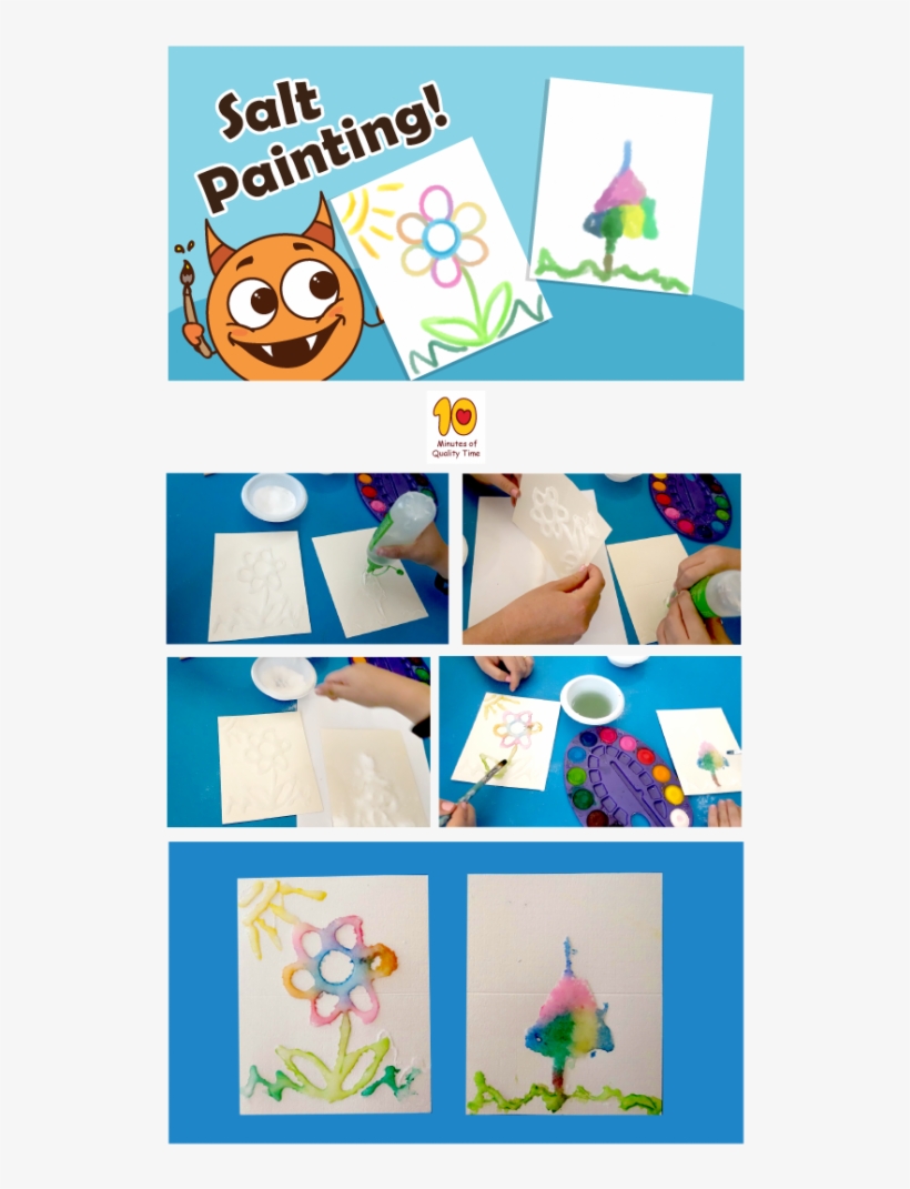 Salt-painting - Craft, transparent png download