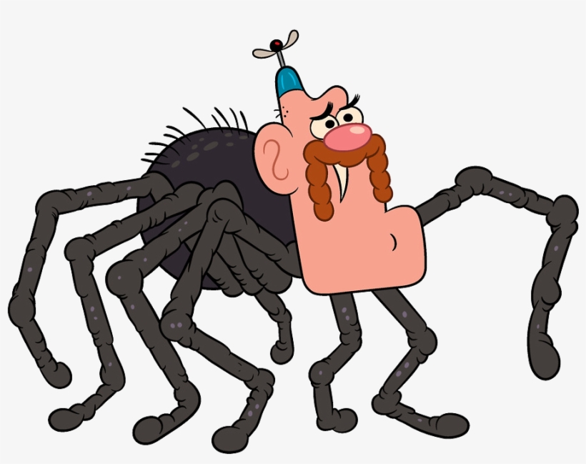 Ug Spider - Cartoon, transparent png download