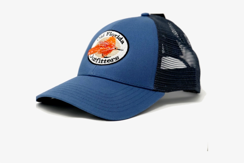 Simms Ofo Logo Trucker In Blue Stream/dark Gray - Simms Fishing Products, transparent png download