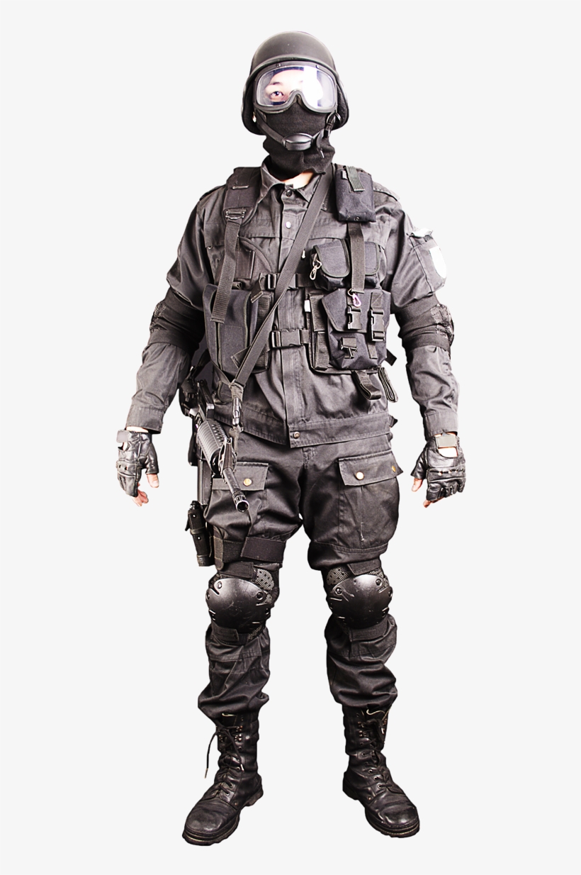 Soldier Png Pic - Солдат В Противогазе Пнг, transparent png download