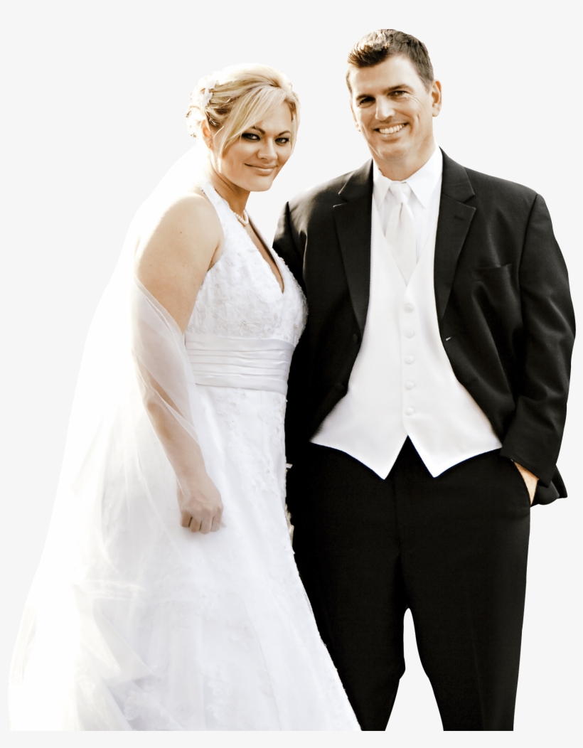Wedding Couple Png Transparent Image - Wedding Vector Couple Png, transparent png download
