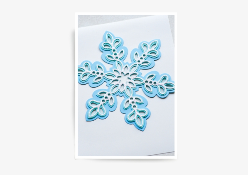 Glitz Snowflake Layer Set - Birch Press Design Glitz Snowflake Layer Set Craft, transparent png download