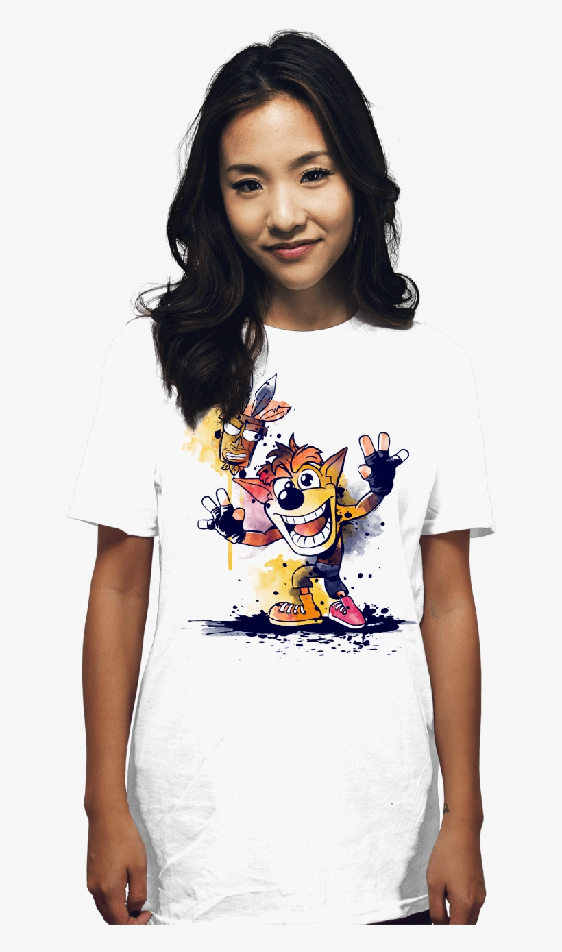 Watercolor Bandicoot - Let's Summon Demons Shirt, transparent png download