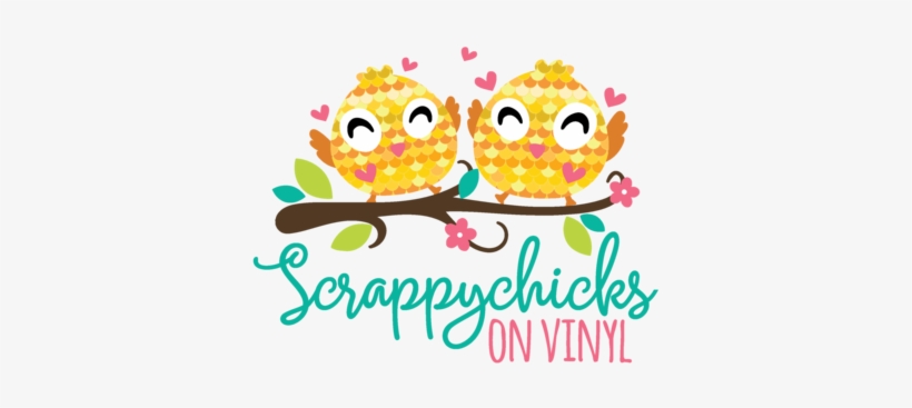 Scrappychicks On Vinyl - Heat Transfer Vinyl, transparent png download