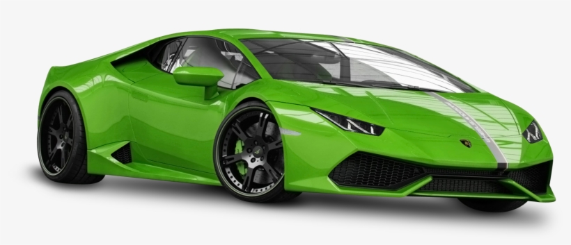 Green Lamborghini Png, transparent png download
