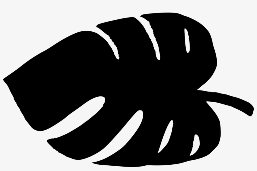 Png File Size - Leaf Silhouette Png, transparent png download