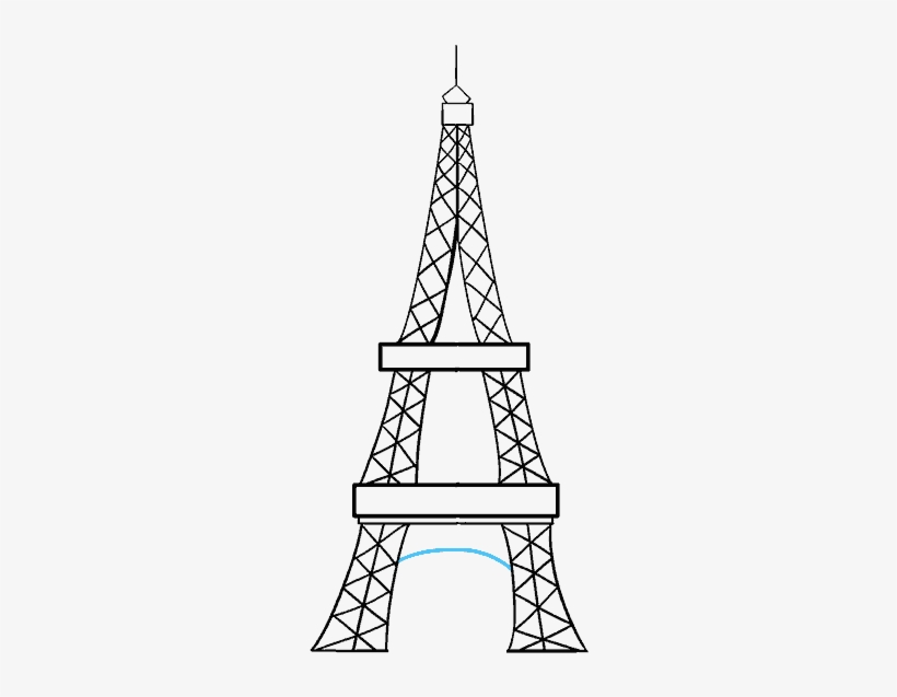 Eiffel Tower Paris Drawing Amazing - Eiffel Tower, transparent png download