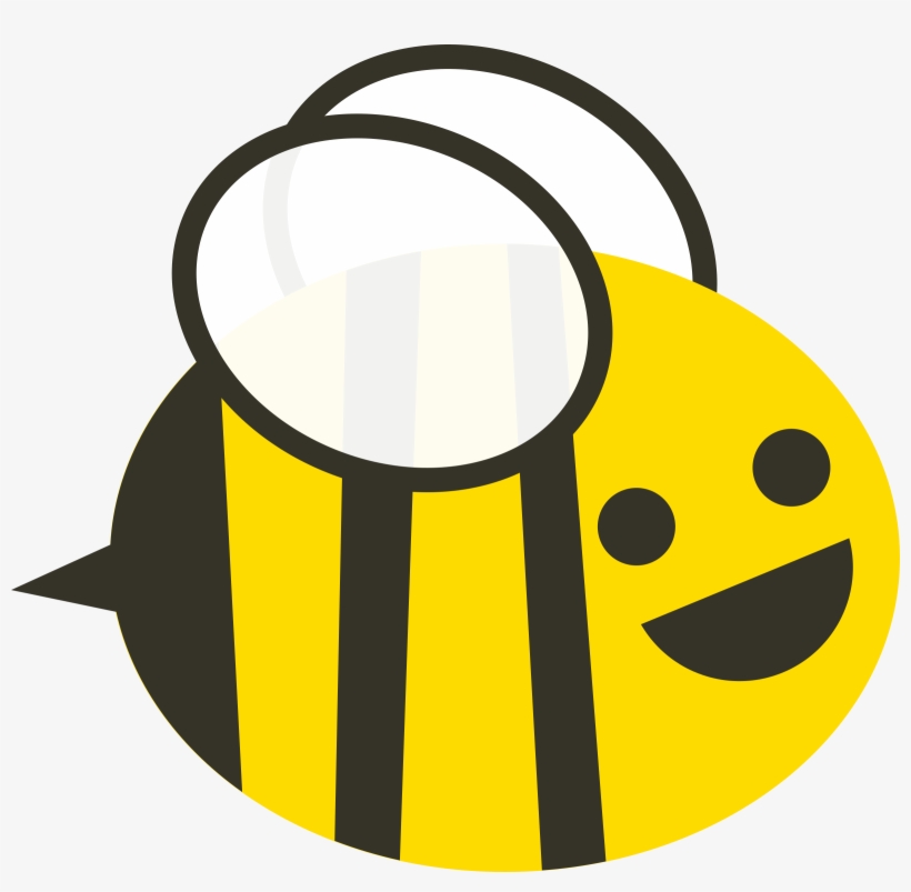 Free Icons Png - Bee Cartoon, transparent png download