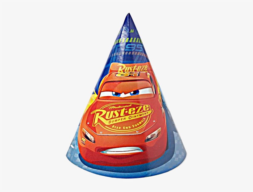 Cars 3 Cone Party Hats - Cars 3 Paper Cone Hats, transparent png download