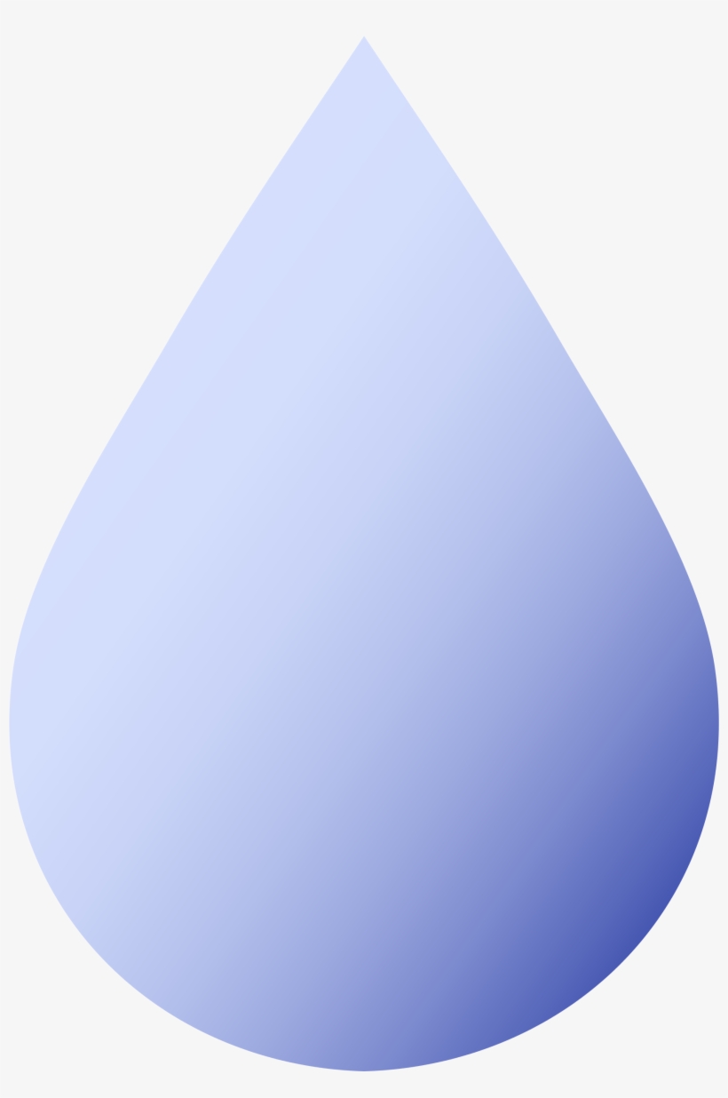 Open - Light Blue Water Droplet, transparent png download