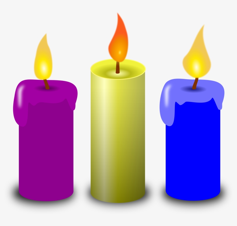 Flame Clipart Candle Flame - Candle Clipart, transparent png download