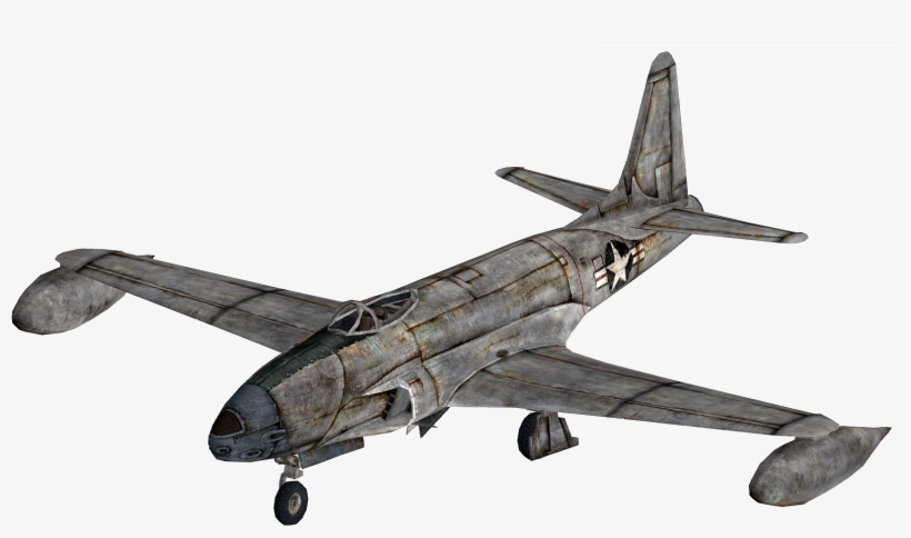 Fighter Jet - Fallout Aircraft, transparent png download