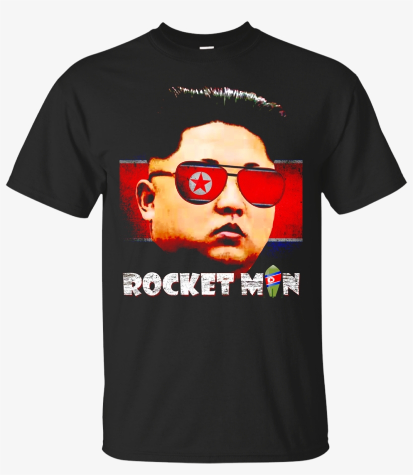 Cool Rocket Man Kim Jong Un Funny Christmas T Shirts - Kim Jong Un T Shirt, transparent png download