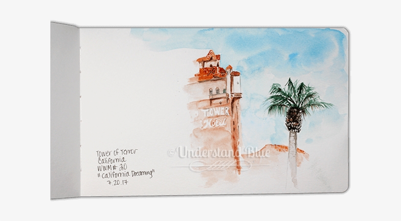 Daniel Smith Watercolor, Travelogue Sketchbook - Borassus Flabellifer, transparent png download