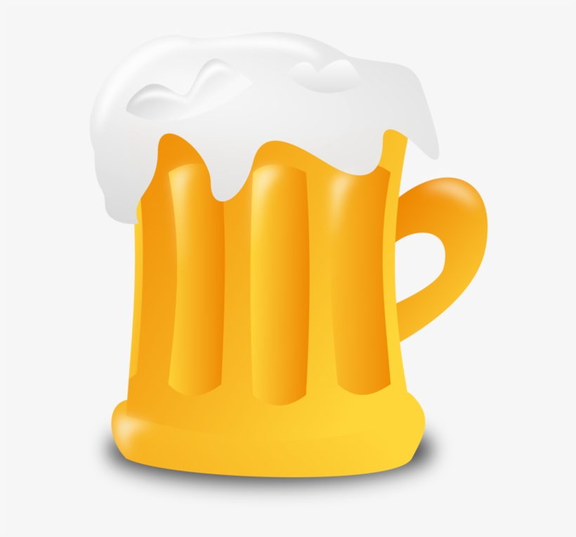 Glass Of Beer Vector Png, transparent png download