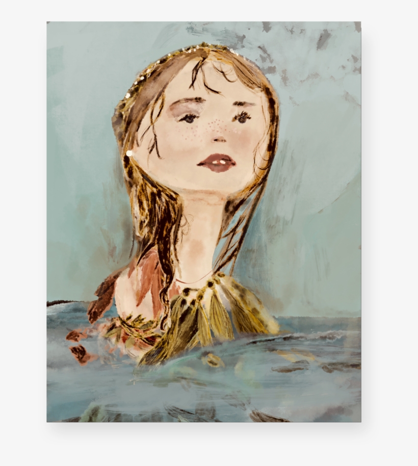 Vintage Mermaid, transparent png download