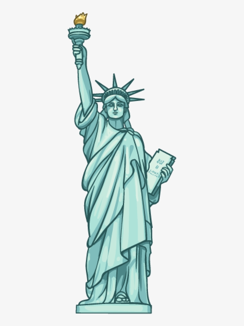 Statue Of Liberty Png Image - I M With Her Statue Of Liberty, transparent png download
