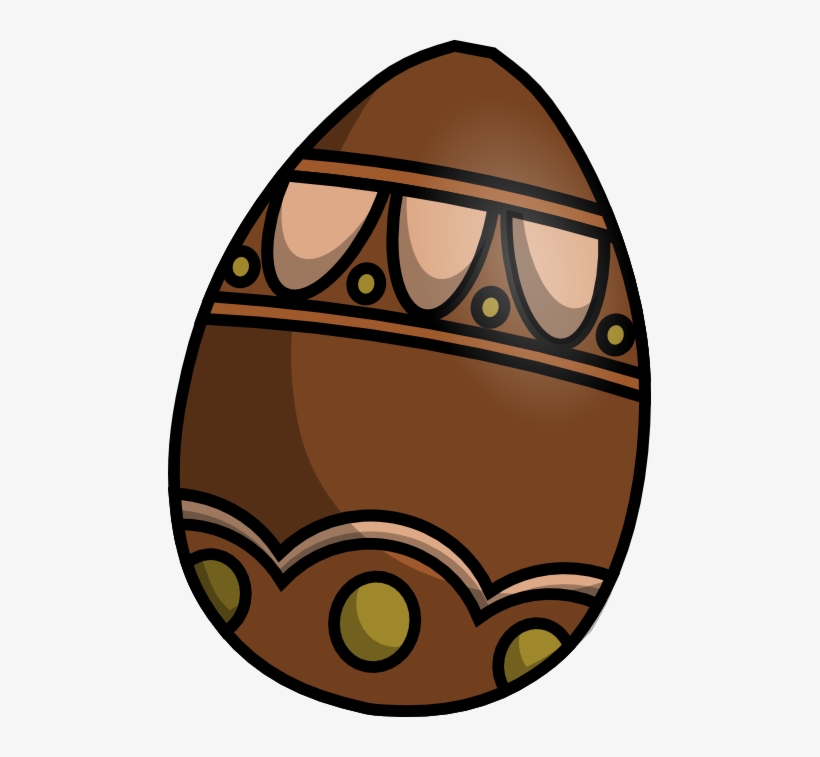 Free Brown Easter Egg Clip Art - Easter Brown Eggs Clip Art, transparent png download