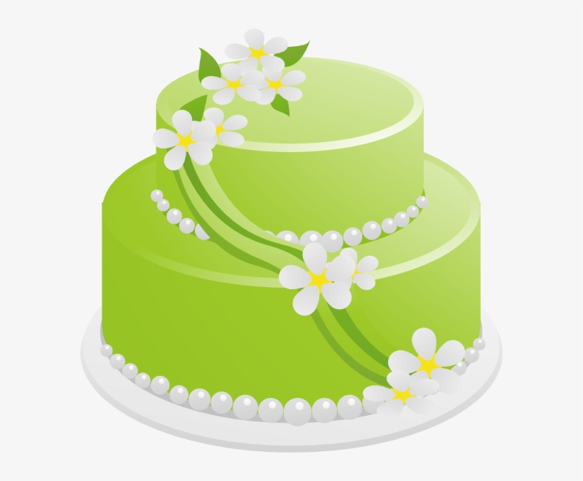 How To Set Use Green Birthday Cake Clipart, transparent png download