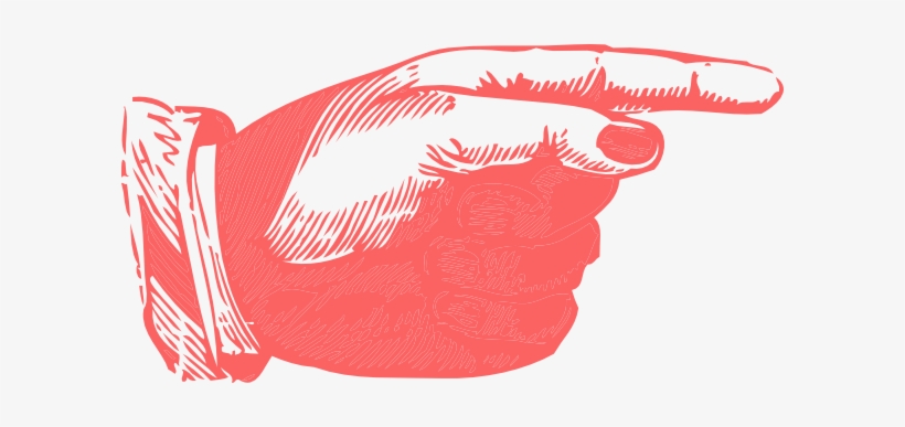 Clipart Pointing Finger, transparent png download