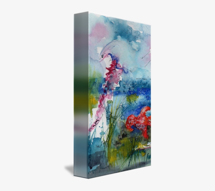 Oceans - Clown Fish Deep Sea Watercolor, transparent png download