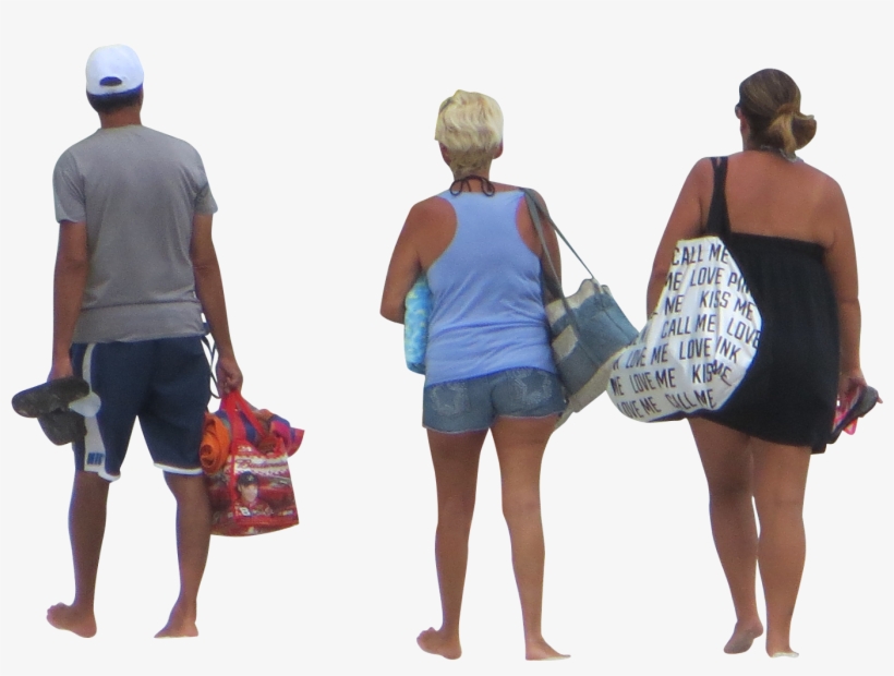 People Walking Dog Png, transparent png download