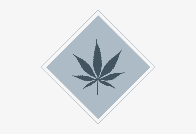 Marijuana Leaf Icon - Cannabis Leaf, transparent png download