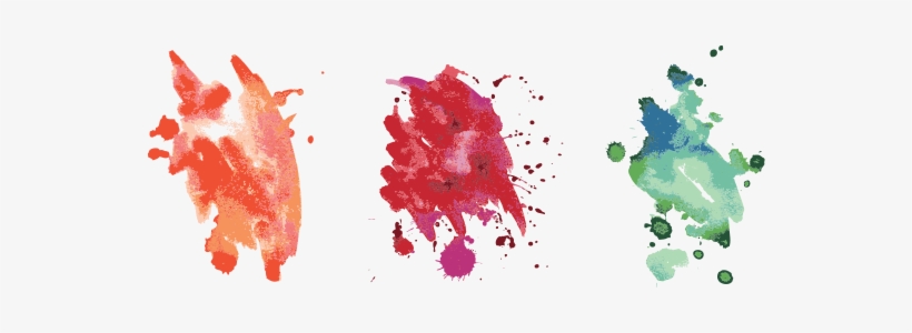 Elements Design - Watercolor Smudges, transparent png download