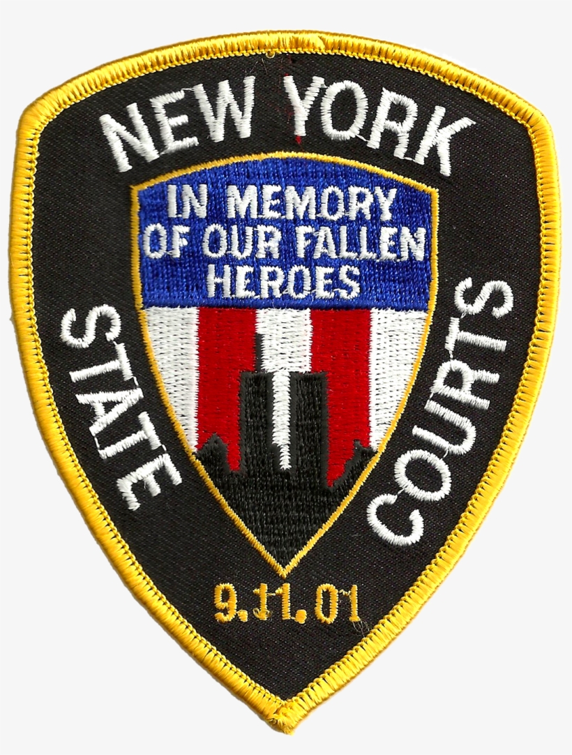 Court Officers Who Died Racing Into The World Trade - Emblem, transparent png download