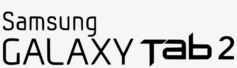 Galaxy Tab 2 Logo - Samsung Tab 2 Logo, transparent png download