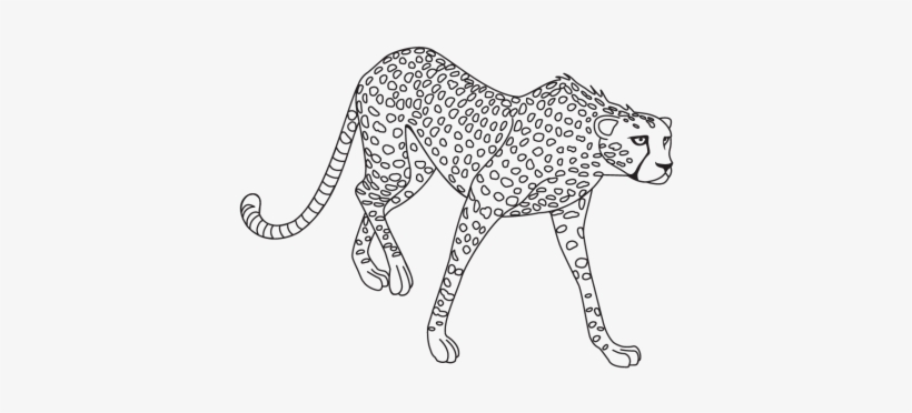 Download Png Image Report - Black And White Clipart Jaguar, transparent png download
