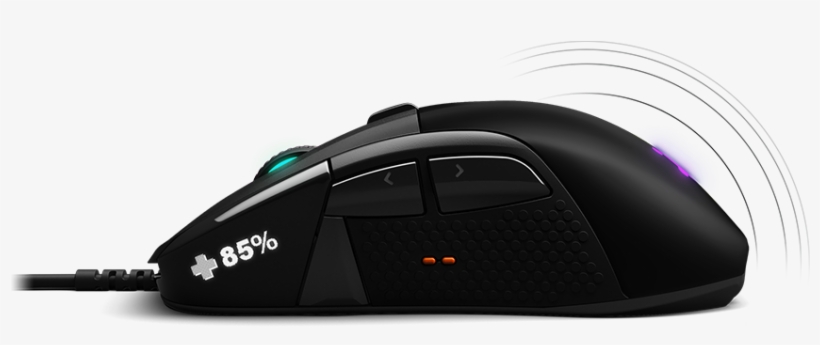 Rival - Steel Series Gaming Mouse - Rival 700 - Black (pc), transparent png download