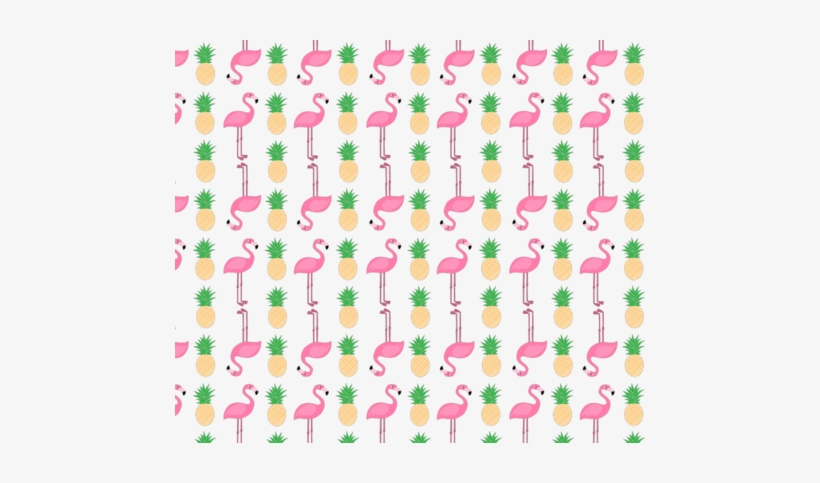 The Flamingo And The Pineapple Fabric By Megangoodsondesigns - Pineapple, transparent png download