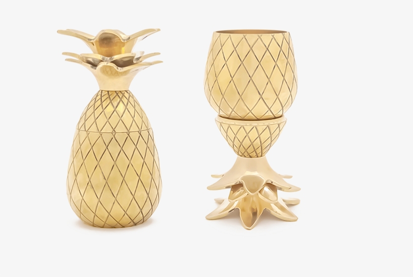 W&p Design Pineapple Shot Glass Set | Silver |, transparent png download