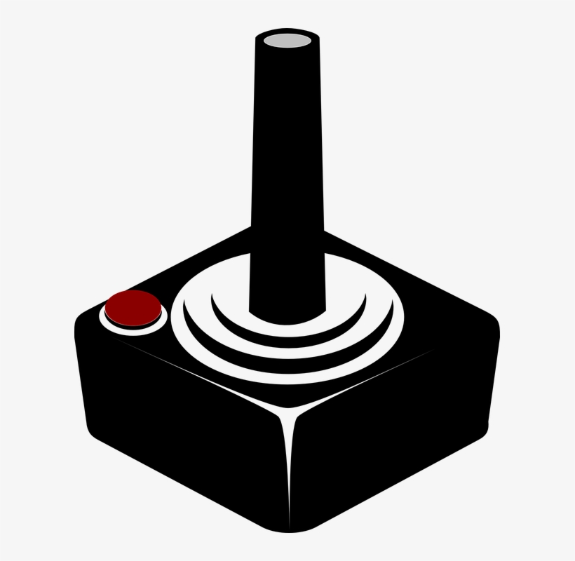 Atari Controller Clipart - Joystick Clip Art Transparent PNG - 504x598 -  Free Download on NicePNG