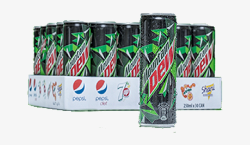 Mountain Dew-can 250x - Soft Drink, transparent png download