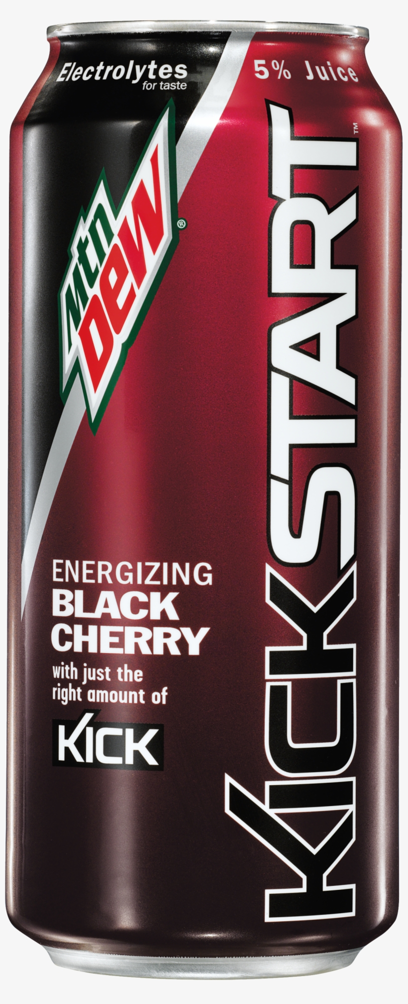 Mtn Dew Kickstart Black Cherry - Mountain Dew Kickstart, transparent png download