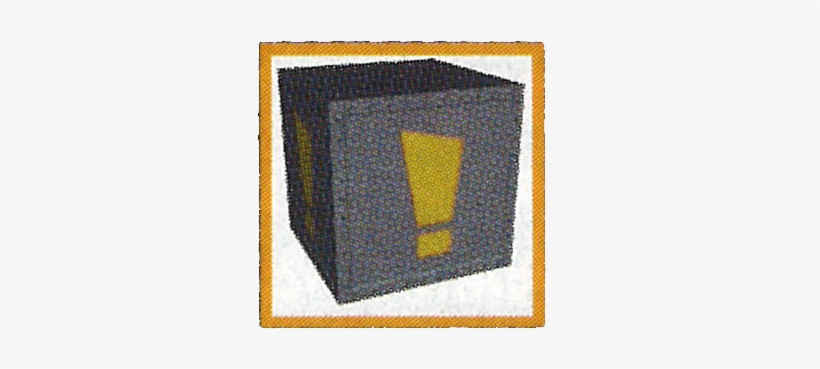 Crash 2 Japanese Exclamation Crate - Crash Bandicoot 2: Cortex Strikes Back, transparent png download
