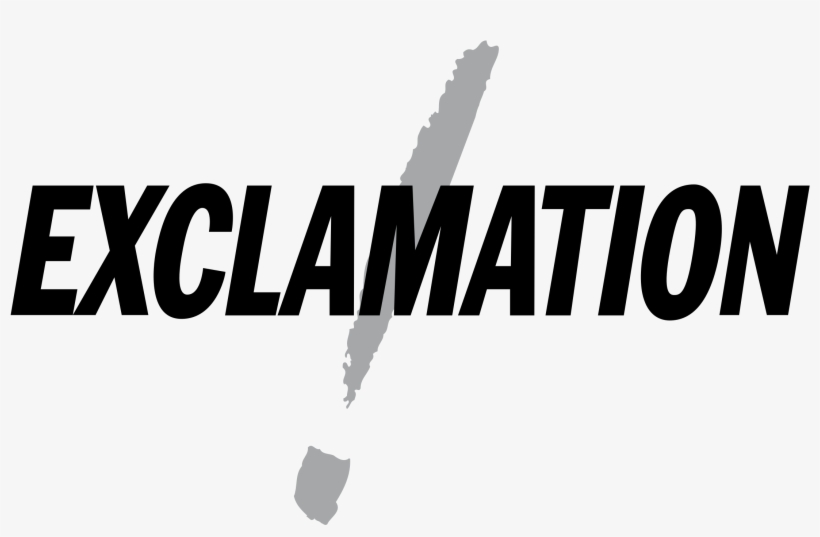 Exclamation Logo Png Transparent - Graphics, transparent png download