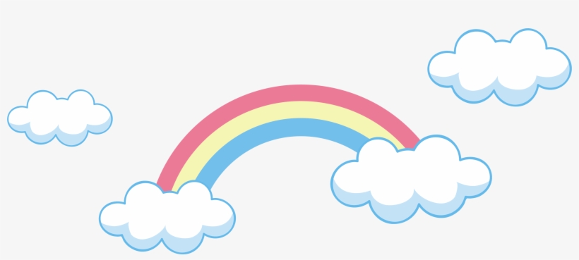 Cloud Euclidean Rainbow Element - Portable Network Graphics, transparent png download