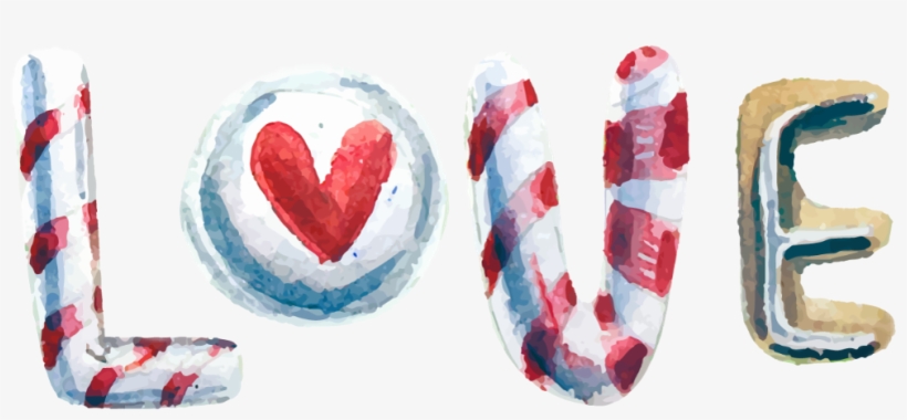Heart Love Loveheart Watercolor Watercolour - Heart, transparent png download