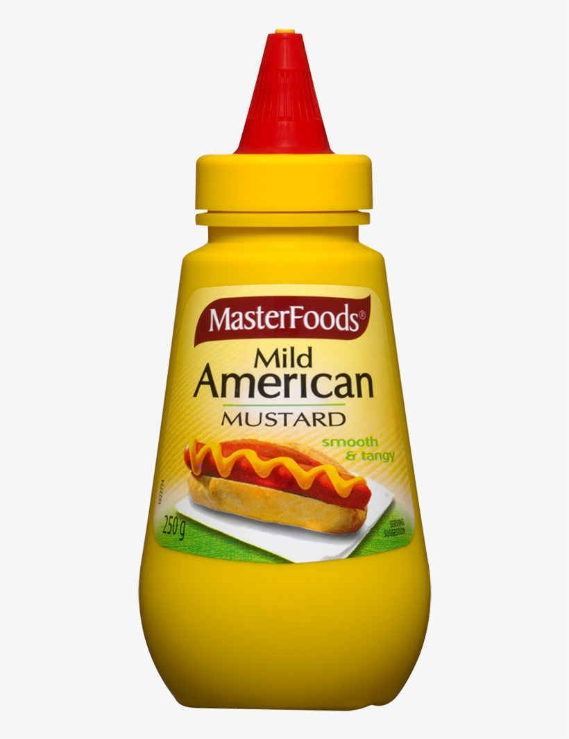 Mild American Mustard - Masterfoods Mild American Mustard, transparent png download