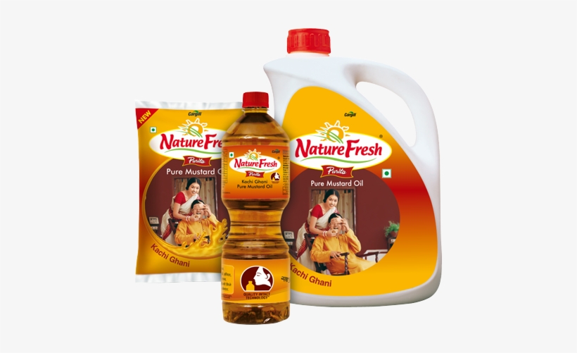 Mustard Oil - Nature Fresh Mustard Oil, transparent png download