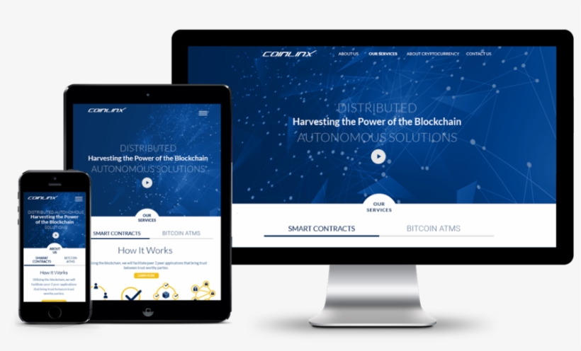 Coinlinx Responsive Web Design - Responsive Web Design, transparent png download